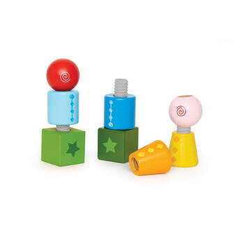 8pc Hape Twist & Turnables