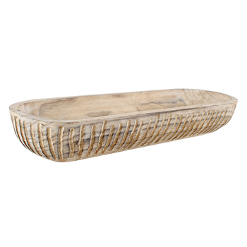 Maine & Crawford Bahni 55x19cm Wooden Display Tray - Natural