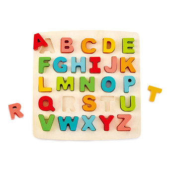 Hape Chunky Alphabet Puzzle Kids/Toddler Activity Toy 3+