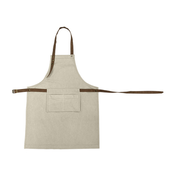 Maine & Crawford Crissi 78cm Canvas Utility Apron - Cream