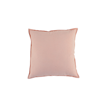 Maine & Crawford Octavi 50x50cm Cotton Linen Cushion - Dusty Pink