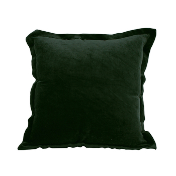 Maine & Crawford Royce 50x50cm Velvet Cushion - Deep Green