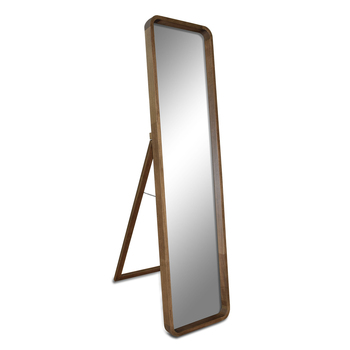 Maine & Crawford Mossman 163x46cm Standing Dressing Mirror - Brown