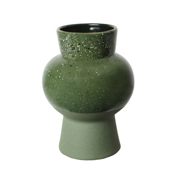 Maine & Crawford Eda 28.5x20cm Ceramic Flower Vase Pot - Forrest