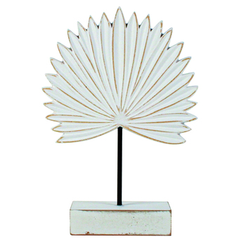 Maine & Crawford Hatcher 23cm MDF Standing Palm - White