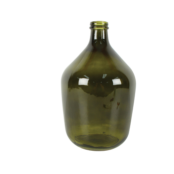 Maine & Crawford Burch Bottle Neck 38x23cm Glass Vase - Green