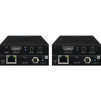 SLIMLINE HDBASET EXTENDER SET 4K UPTO 40M BI-DIRECTIONAL IR