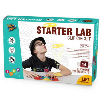 Heebie Jeebies Clip Electric Circuit Starter Lab Kids Science Toy Set 7+