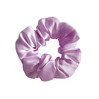 Culturesse Laurie10cm  Mulberry Silk Scrunchie - Lilac