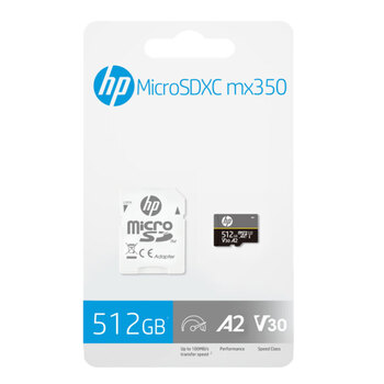 HP MicroSD U3 A2 512GB