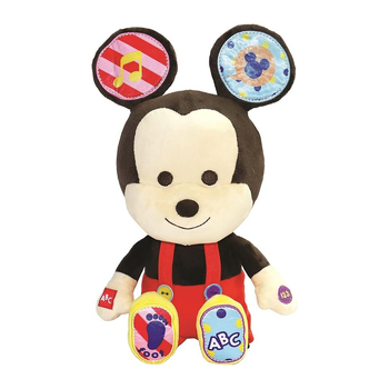 Disney Hooyay Learn & Play Mickey Mouse Plush Interactive Preschool Toy 18m+