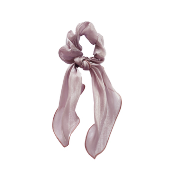 Culturesse Felicia High Gloss 28cm Bridal Style Scrunchie - Periwinkle