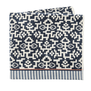 Bedeck Of Belfast Nena Hand Towel Denim Coloured 50x90cm