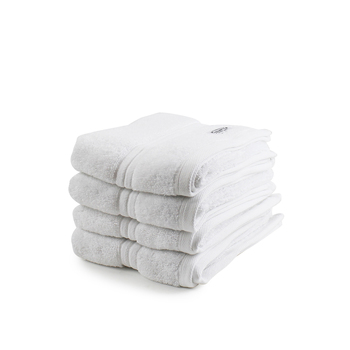 4pc Onkaparinga 45x65cm Flinders Hand Towel 600GSM White