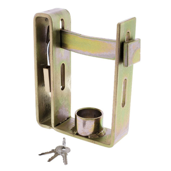 Hulk 4x4 Trailer Coupling Lock w/Padlock & 3 Keys