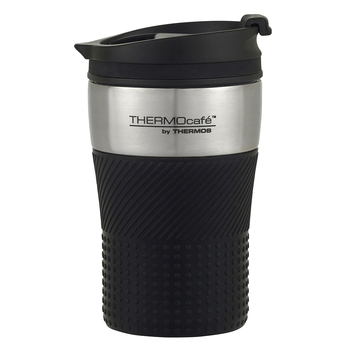 THERMOcafe Vacuum Insulated Travel Cup Black 200ml