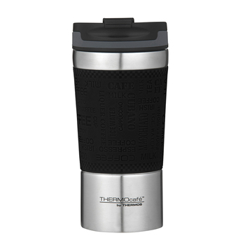 THERMOcafe Vacuum Insulated Travel Cup Black 350ml