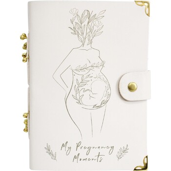 LVD Leather 18x13cm Pregnancy Moments Paper Notebook Personal Diary