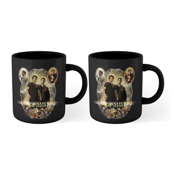 2PK Supernatural Sacred Heart Adult Television Horror TV Show Printed Mug 300ml