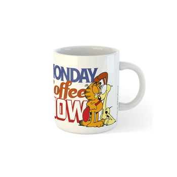Garfield Monday Coffee Now Cartoon Themed Coffee Mug Drinking Cup 300ml