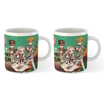 2PK Toilet Bound Hanako-Kun. Anime Manga Themed Green Coffee Mug 300ml