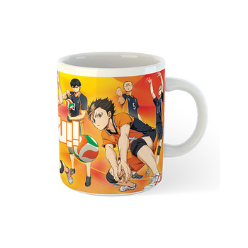 Haikyu!! Jump Anime Manga Themed Orange Coffee Mug 300ml