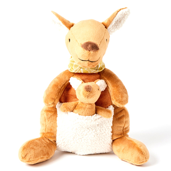 Jiggle & Giggle Polyester Rocky The Kangaroo Brown 0m+ 24cm