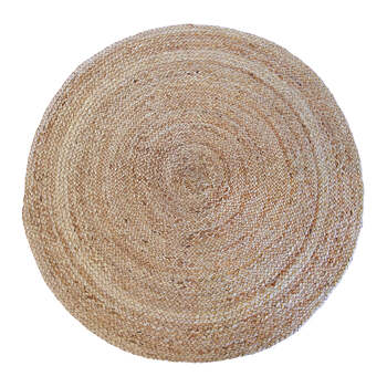 J.Elliot Home Dune 120cm Jute Floor Rug Round - Natural