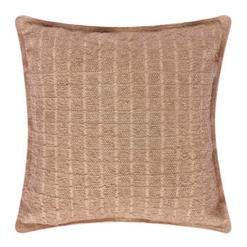 J.Elliot Home Gemma 50x50cm Cushion Pillow Square - Warm Taupe