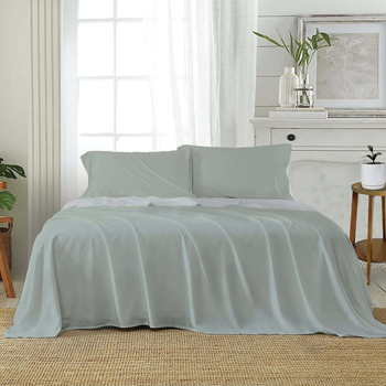 J Elliot Home Microfibre King Sheet Set w/Pillowcases - Sage