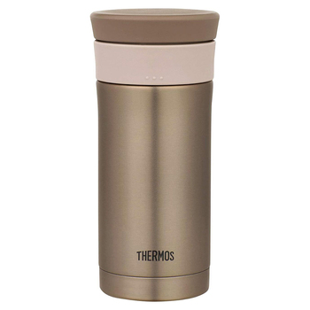 Thermos Vacuum Insulated Tumbler Portable Travel Mug Gold 350ml