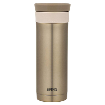 Thermos Vacuum Insulated Tumbler Portable Travel Mug Gold 480ml