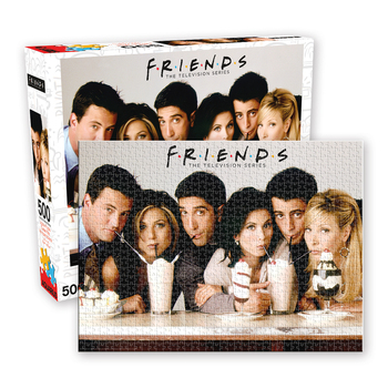 500pc Aquarius 35x48cm Friends Milkshakes Jigsaw Puzzle 14y+