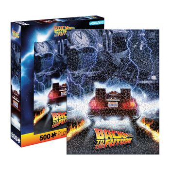 500pc Aquarius 35x48cm Back To The Future Jigsaw Puzzle 14y+