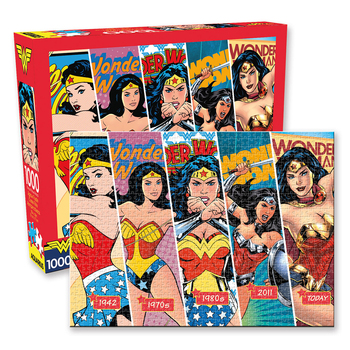 1000pc Aquarius DC Comics Wonder Woman Timeline 51x71cm Jigsaw Puzzle 14y+