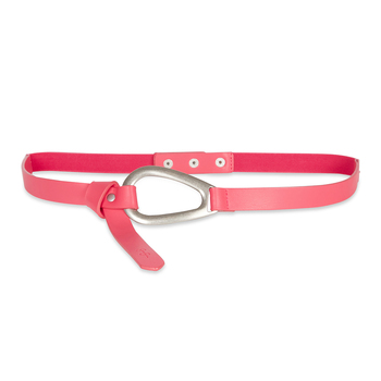 Jessica Simpson Size L/XL Women's Horseshoe Buckle Waist Belt Red