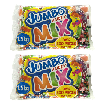 2x 1.5KG Jumbo Party Mix