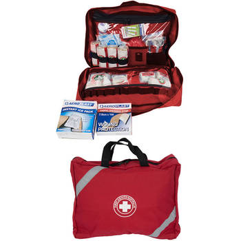 73Pc High Risk/Remote Area First Aid Kit Treatment Medical Survival Snake Bite