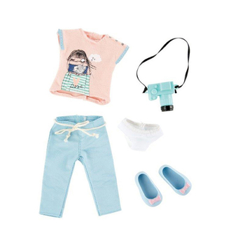 6pc Kruselings Outfit Cute Photographer Costume For 23cm Dolls 3y+