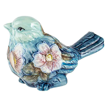 Old Tupton Ware Summer Bouquet Bird Home Decor Decorative Statue