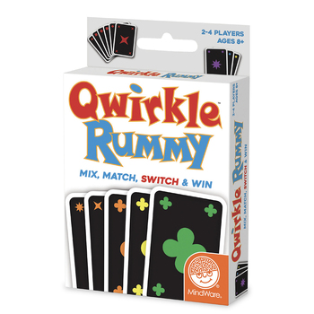 Mindware Qwirkle Rummy Family Card Match Game 8y+