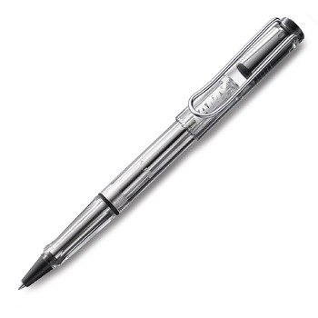 Lamy Safari 13.8cm ABS Plastic Vista Rollerball Pen - Transparent