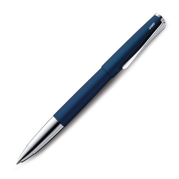 Lamy Studio Propeller-Shaped Clip Rollerball Pen - Imperial Blue