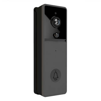 Laser Smart Home Full HD Video Doorbell - Black