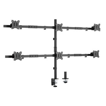 Brateck Pole Mount Six-Screen 17'-32'  Monitor Mount