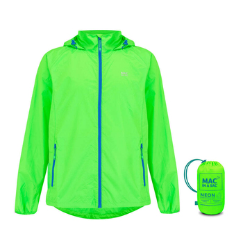 Mac In A Sac Unisex Adults Waterproof Jacket - Neon Green - M