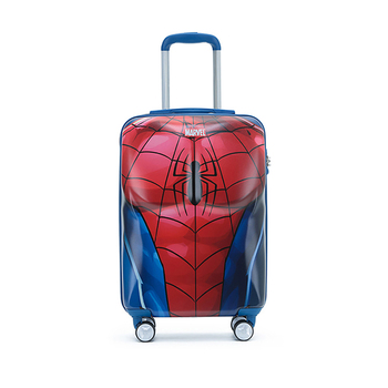 Marvel Spiderman Pc 19" Cabin Trolley Luggage Travel Suitcase