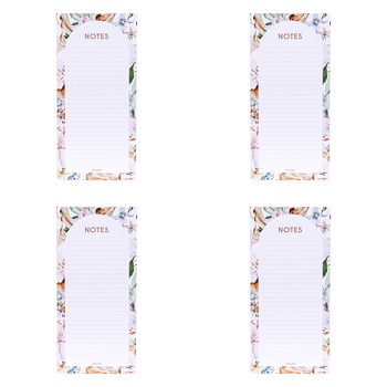 4PK Splosh Mothers Day Magnetic Notepad Writing Paper Pad 21x10cm