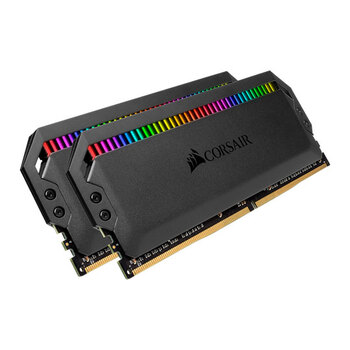 Corsair Dominator Platinum RGB 2x16GB 32GB C16 for Gaming PC - Black