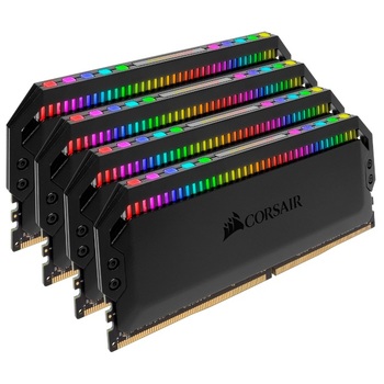 Corsair Dominator Platinum RGB 4x16GB 64GB 3600MHz CL18 for PC - Black